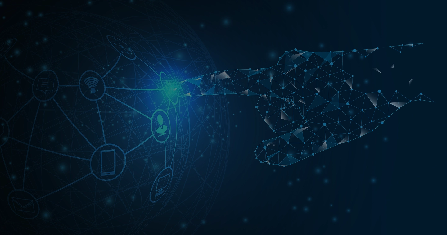 Hintergrundgrafik von Zyberlich Beam AI Kontaktseite